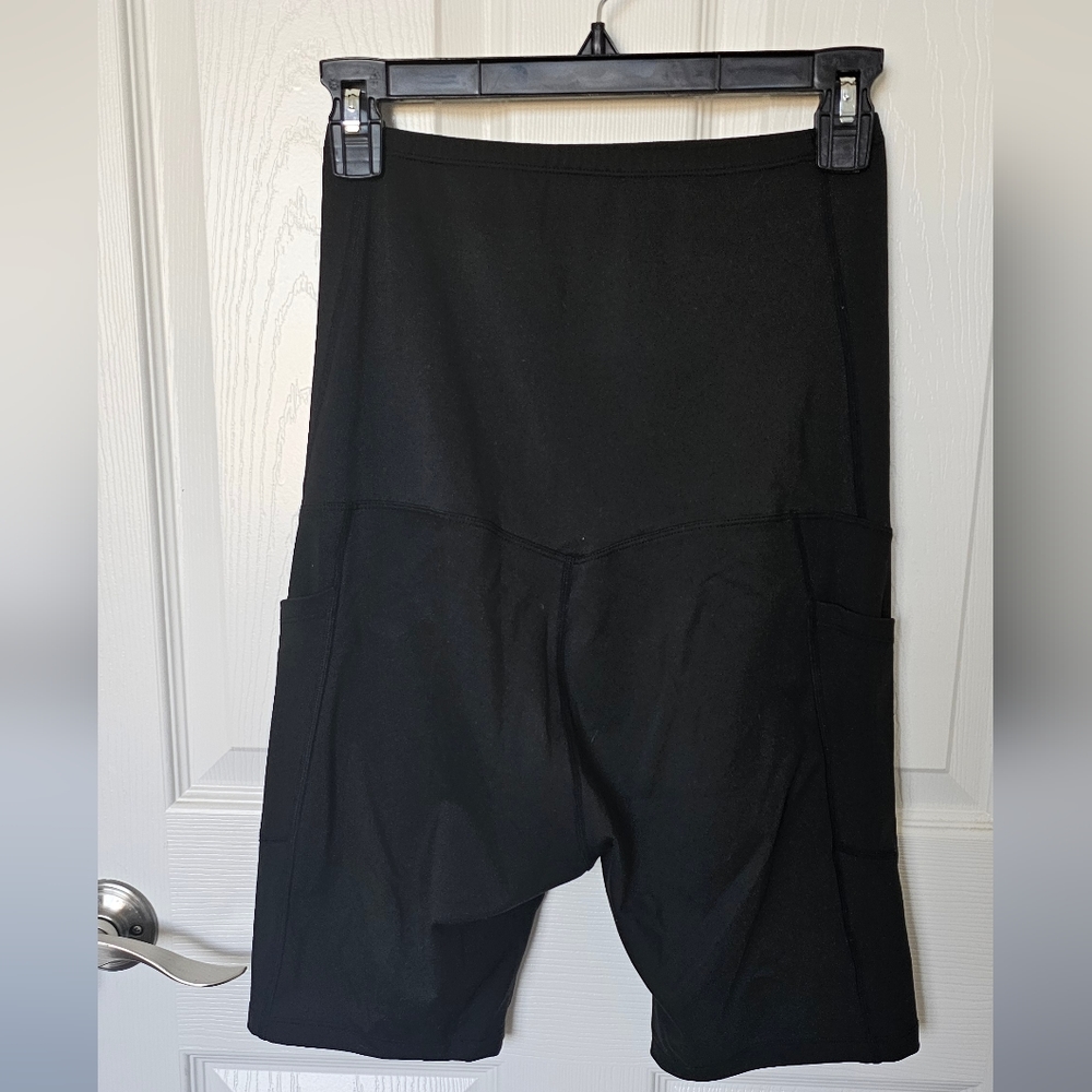 Maternity Biker Shorts - Set of 2 - Picture 2 of 10
